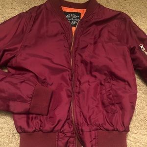 Chocolate Bomber Jacket